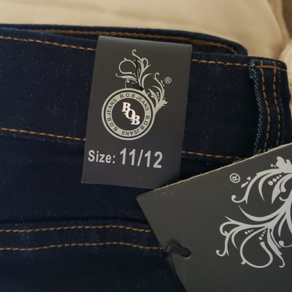 High rise skinny jeans